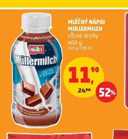 Mléčný nápoj Müllermilch