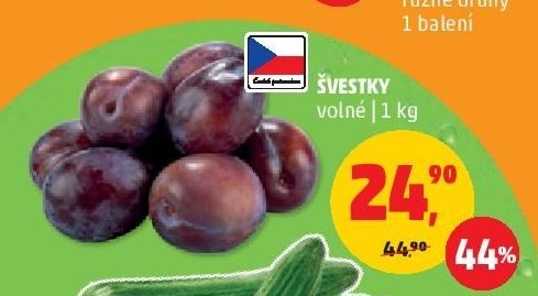 Švestky volné