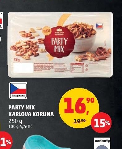 PARTY MIX KARLOVA KORUNA 250 g