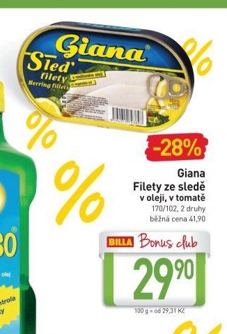Giana Filety ze sledě