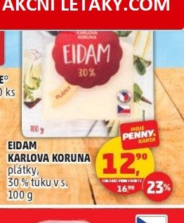 Karlova Koruna Eidam plátky