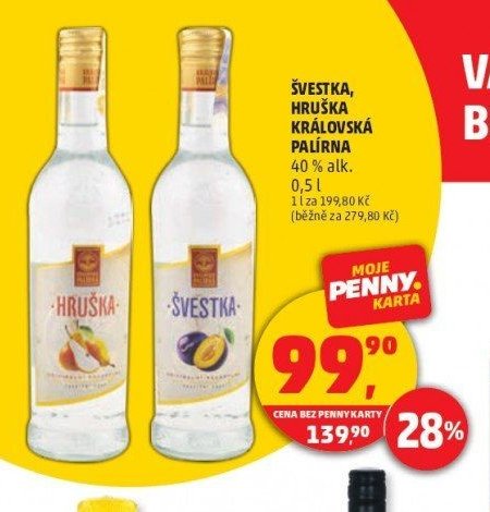 Švestka, Hruška Královská palírna