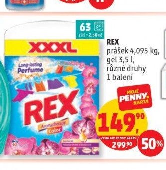 REX prací gel