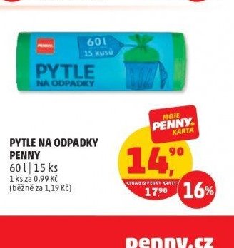 PYTLE NA ODPADKY PENNY