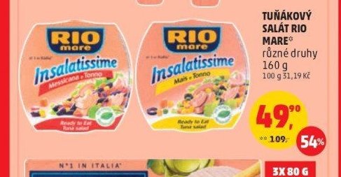 TUŇÁKOVÝ SALÁT RIO MARE 160 g