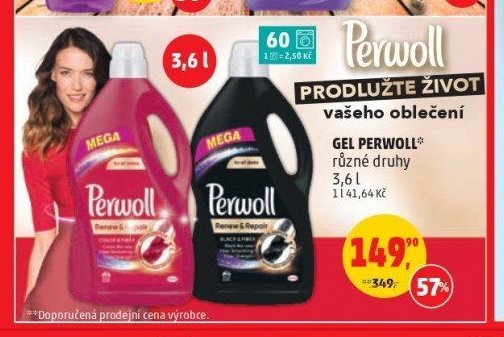 GEL PERWOLL 3,6 l