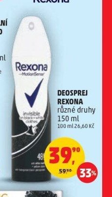 DEOSPREJ REXONA 150 ml