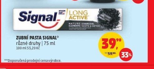 ZUBNÍ PASTA SIGNAL 75 ml