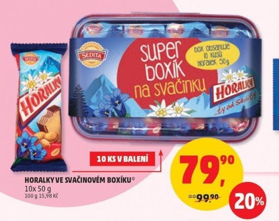 HORALKY VE SVAČINOVÉM BOXÍKU