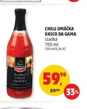 CHILLI OMÁČKA VASCO DA GAMA