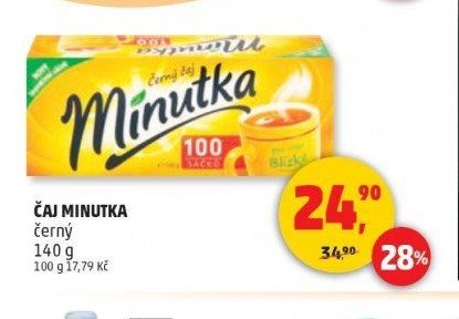 Čaj Minutka černý 140 g