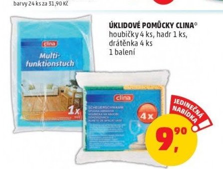 ÚKLIDOVÉ POMŮCKY CLINA