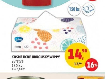 KOSMETICKÉ UBROUSKY WIPPY