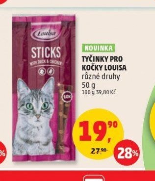 TYČINKY PRO KOČKY LOUISA