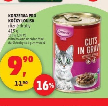 KONZERVA PRO KOČKY LOUISA