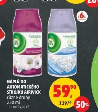 NÁPLŇ DO AUTOMATICKÉHO STROJKU AIRWICK