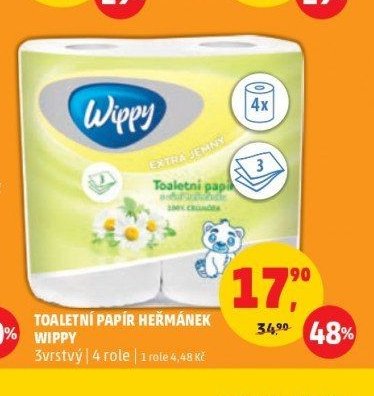 Toaletní papír Heřmánek Wippy