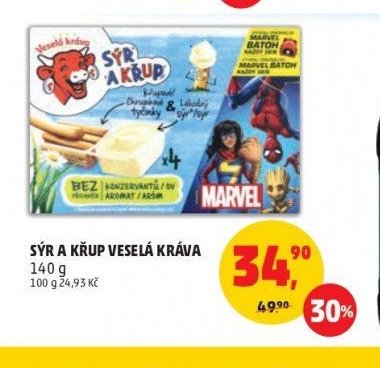 SÝR A KŘUP VESELÁ KRÁVA