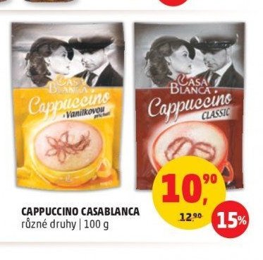 CAPPUCCINO CASABLANCA různé druhy 100 g
