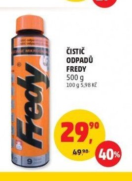 ČISTIČ ODPADŮ FREDY 500 g