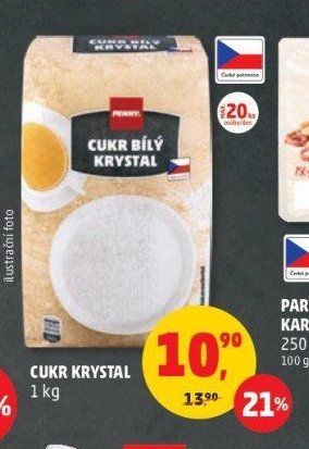 CUKR BÍLÝ KRYSTAL