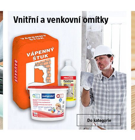 Vnitřní a venkovní omítky - BAUHAUS akcniletaky.com