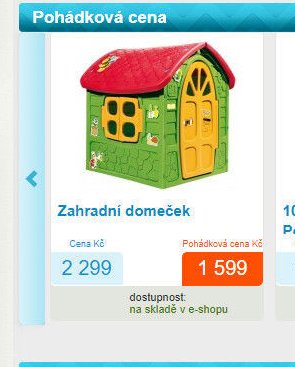 Zahradní domeček