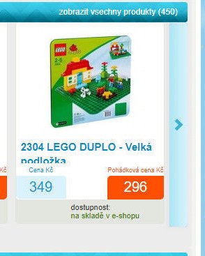 2304 LEGO DUPLO - Velká podložka