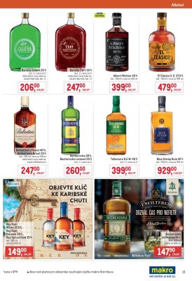 akční leták Makro 18.8.2021-31.8.2021