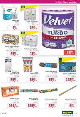 akční leták Makro 18.8.2021-31.8.2021
