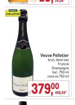 Veuve Pelletier brut, demi sec