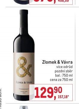 Zlomek & Vávra více odrůd pozdní sběr