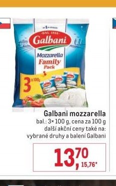 Galbani mozzarella