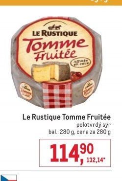 Le Rustique Tomme Fruitée