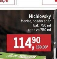 Michlovský Merlot