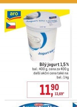 Bílý jogurt 1,5%