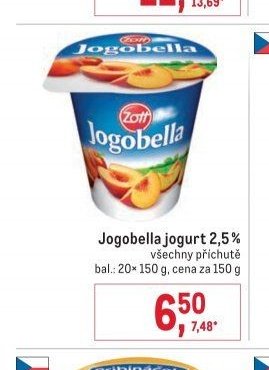 Jogobella jogurt 2,5%