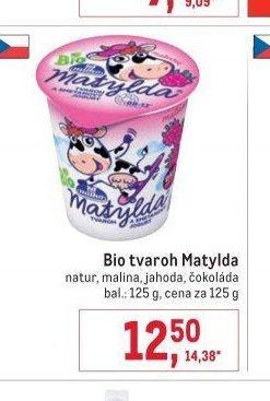 Bio tvaroh Matylda