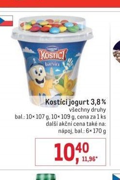 Kostíci jogurt 3,8%