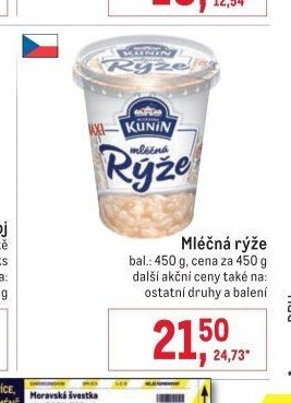 Mléčná rýže