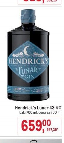 Hendrick's Lunar 43,4%