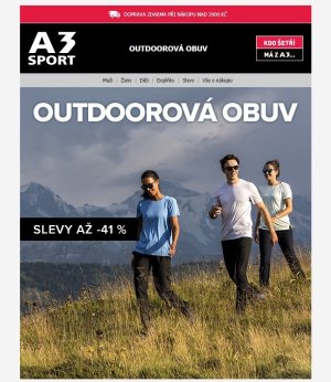 akční leták A3 SPORT 18.8.2021-27.8.2021