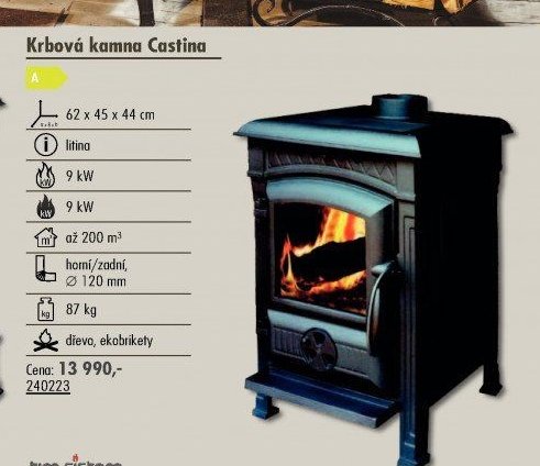 Krbová kamna Castina - UNI HOBBY akcniletaky.com