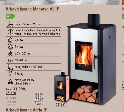 Krbová kamna Mantova AL II - UNI HOBBY akcniletaky.com
