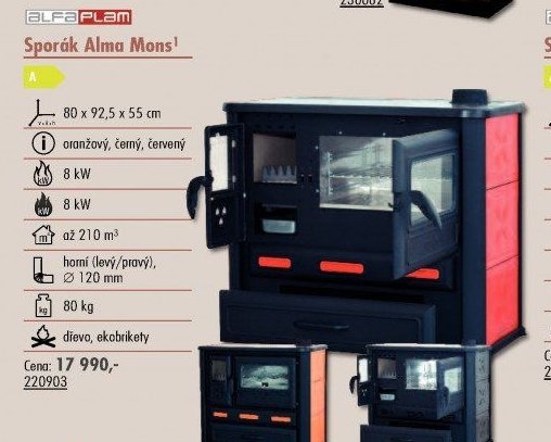 Sporák Alma Mons - UNI HOBBY akcniletaky.com