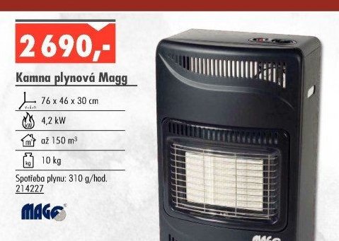 Kamna plynová Magg - UNI HOBBY akcniletaky.com