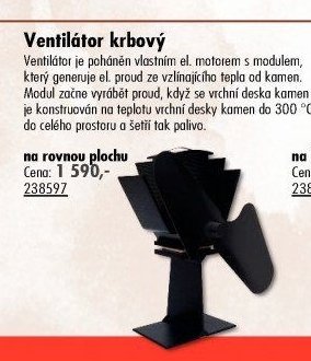 Ventilátor krbový na rovnou plochu - UNI HOBBY akcniletaky.com