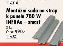 Montážní sada na strop k panelu INFRAe - smart - UNI HOBBY akcniletaky.com