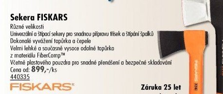 Sekera FISKARS - UNI HOBBY akcniletaky.com