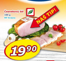 Česnekový šál Krásno